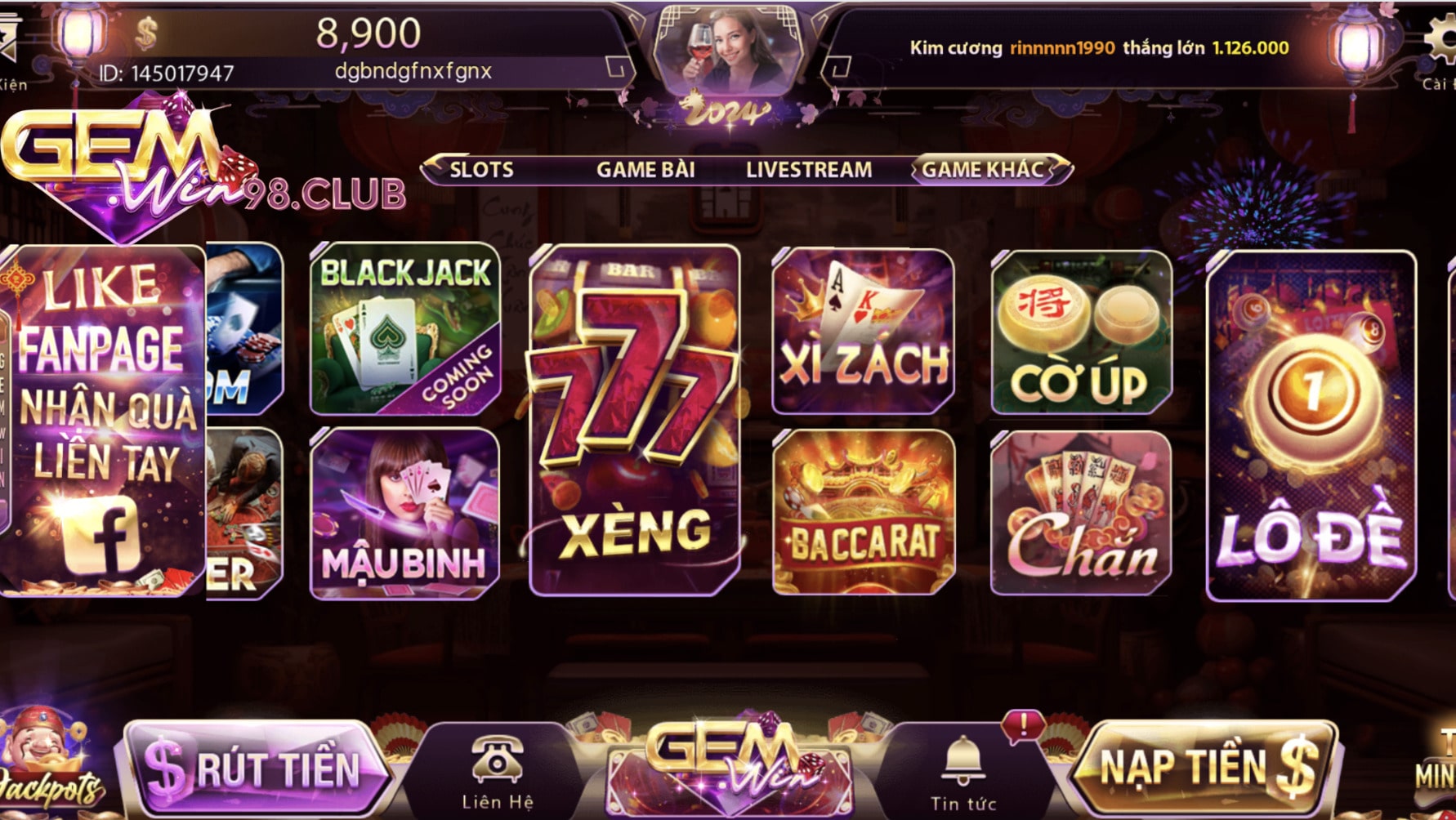 Casino Gemwin sòng bạc đẳng cấp thượng lưu